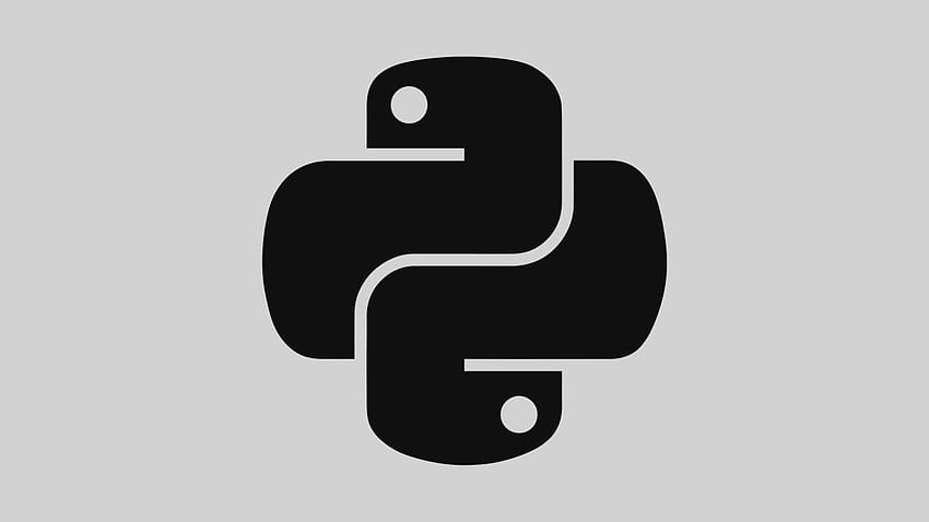 Logo Python, Python, Bahasa Pemrograman, Logo, Berdiri, Latar Belakang, bahasa python Wallpaper HD