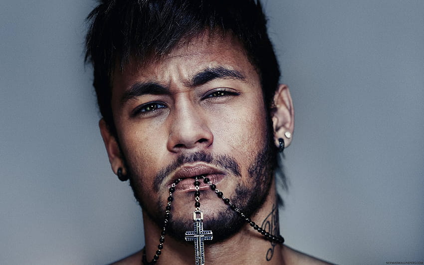 Neymar head, neymar face HD wallpaper