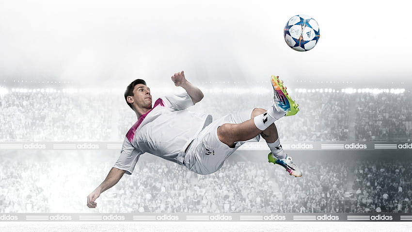 Lionel Messi Futebol Futebol, chute de bicicleta ronaldo papel de parede HD