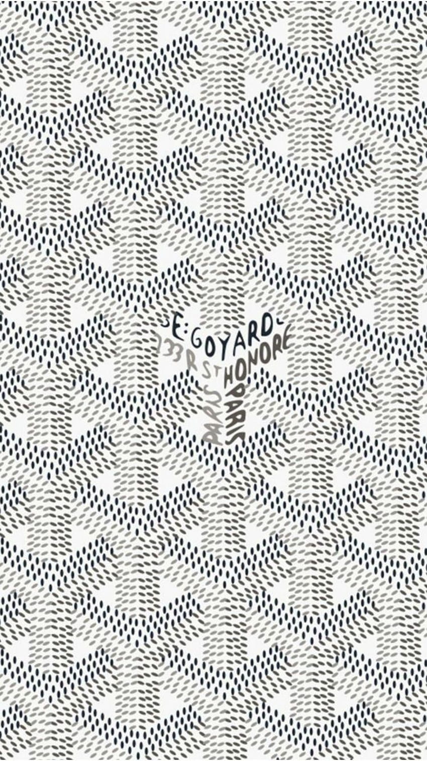 goyard pattern wallpaper