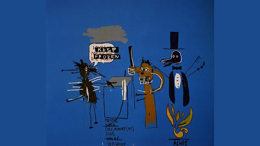Basquiat Pinturas Arte, computadora basquiat fondo de pantalla