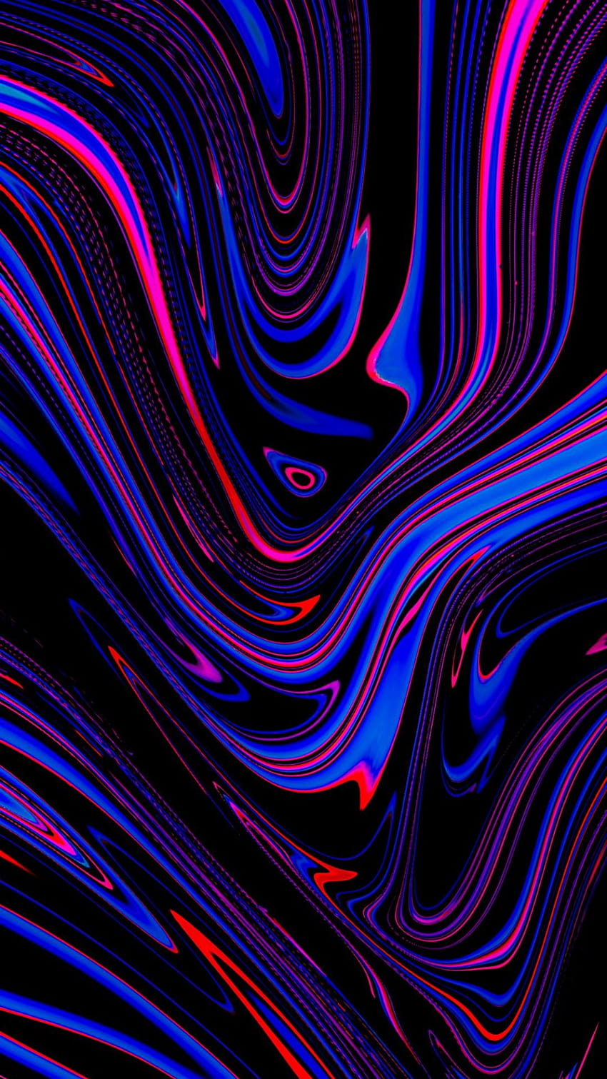 liquide fluide art abstraction taches coloré ondulé graphique [1125x2436] pour votre, mobile et tablette Fond d'écran de téléphone HD