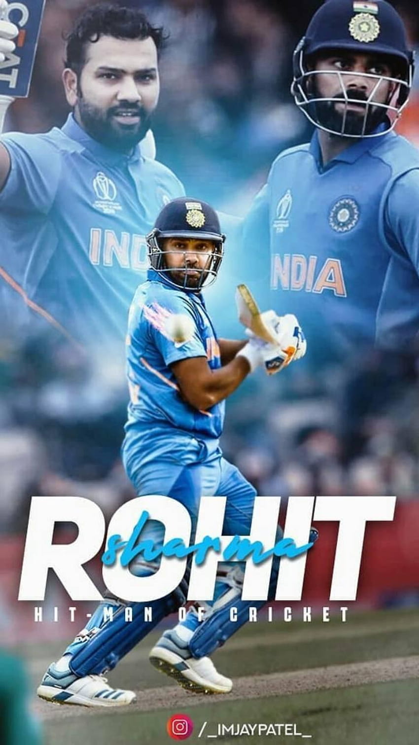 Rohit Sharma  Cricket wallpapers India cricket match Cricket poster