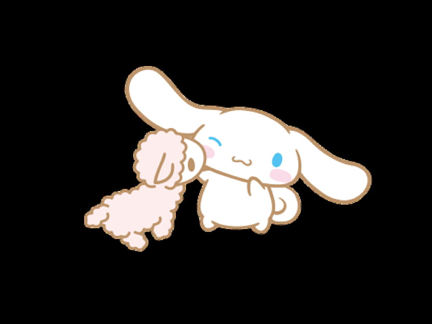 sanrio cinnamoroll зайче заек сладък стикер от ♡ HD тапет