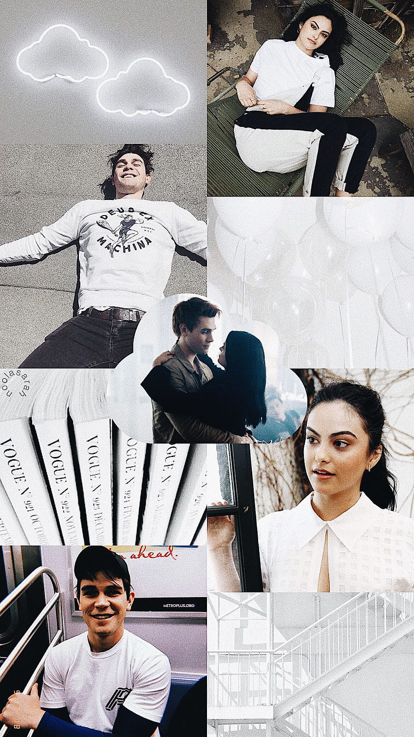 Varchie Camila Mendes Veronica Lodge Archie Andrews KJ Apa Riverdale iPhone Aesthetic ☁️, archie and veronica HD phone wallpaper