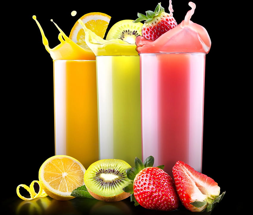 juice glass HD wallpaper