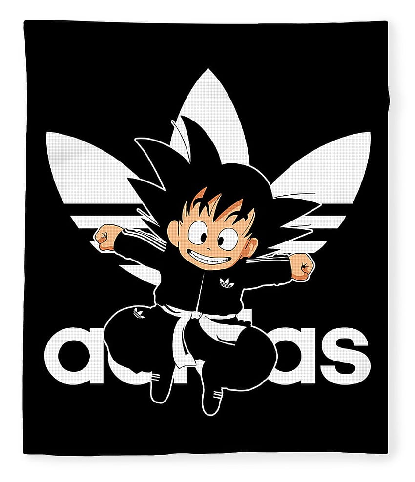 Adidas Goku Fleecedecke zum Verkauf von Sandie Martono, Goku adidas HD-Handy-Hintergrundbild