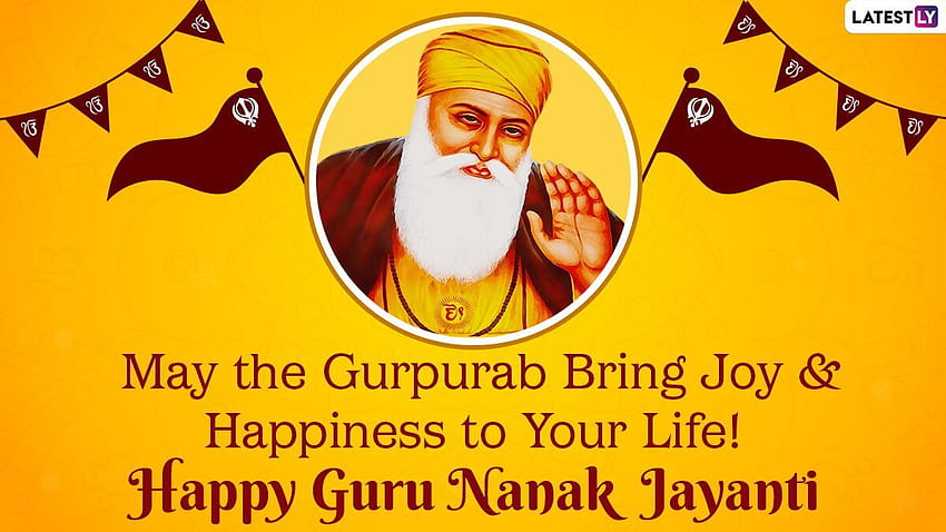 Guru Nanak Gurpurab 2020 Wishes And : Guru Nanak Dev Ji Jayanti WhatsApp Stickers, Facebook Greetings, Instagram Stories, Messages & SMS to Send on the Occasion HD wallpaper