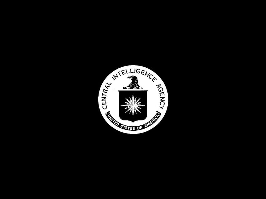 CIA Central Intelligence Agency kejahatan usa logo mata-mata amerika, cia logo iphone Wallpaper HD