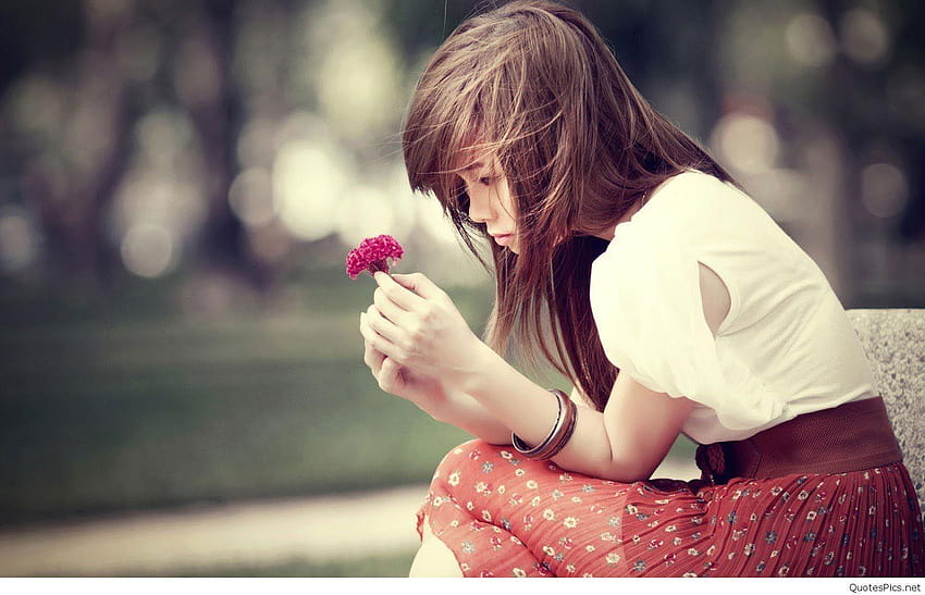 Amazing sad alone girl top, lonely girl HD wallpaper | Pxfuel