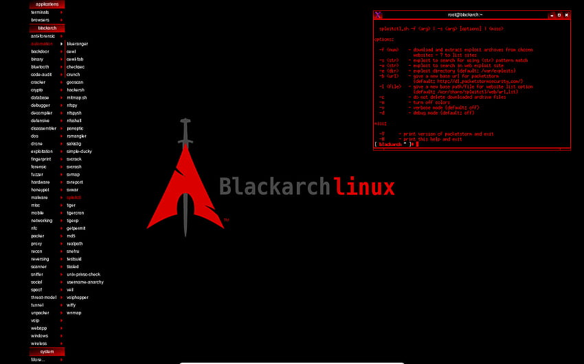 BlackArch Linux ISO available – ls /blog HD wallpaper
