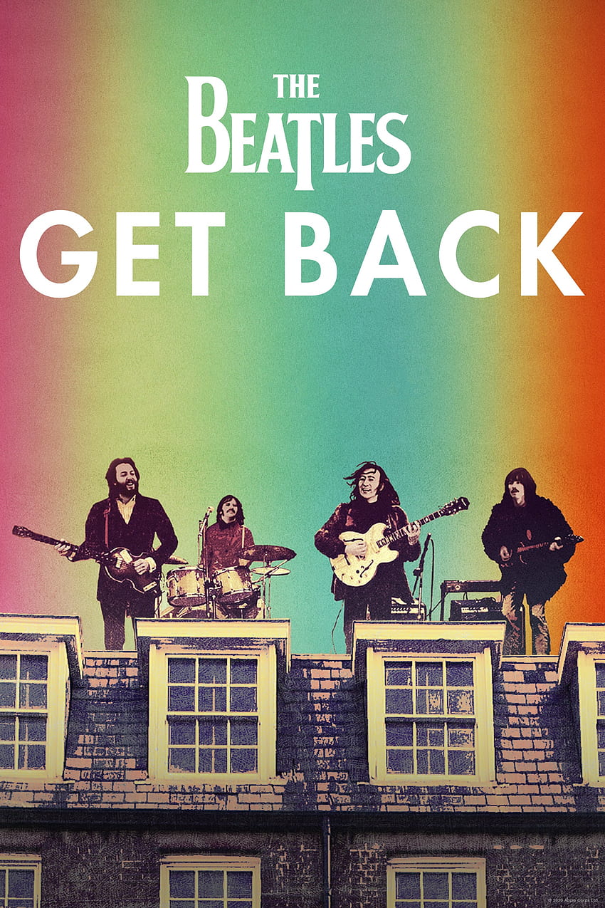 Poster Film The Beatles: Get Back, film the beatles get back wallpaper ponsel HD