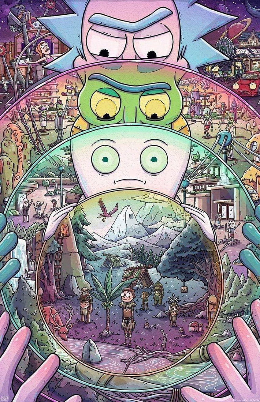 Rick and Morty Live Inspirational Rick and Morty HD phone wallpaper