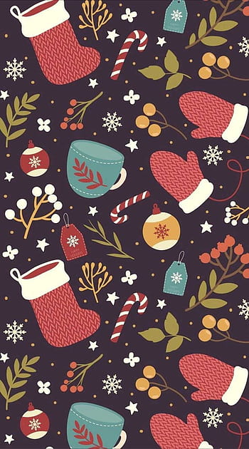 Download Grich For Preppy Christmas Iphone Theme Wallpaper  Wallpaperscom