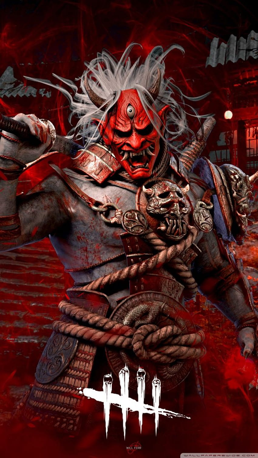 Demon Samurai, oni samurai HD phone wallpaper