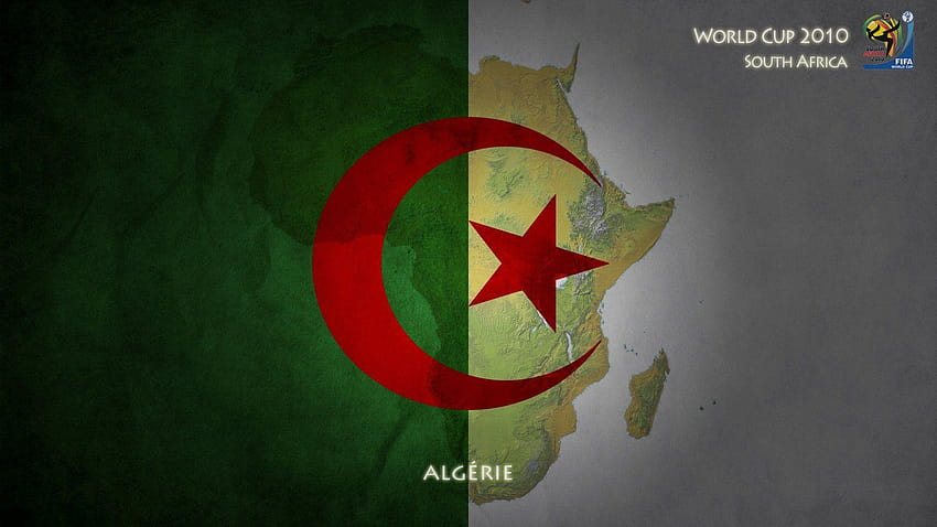Algeria Flag HD wallpaper