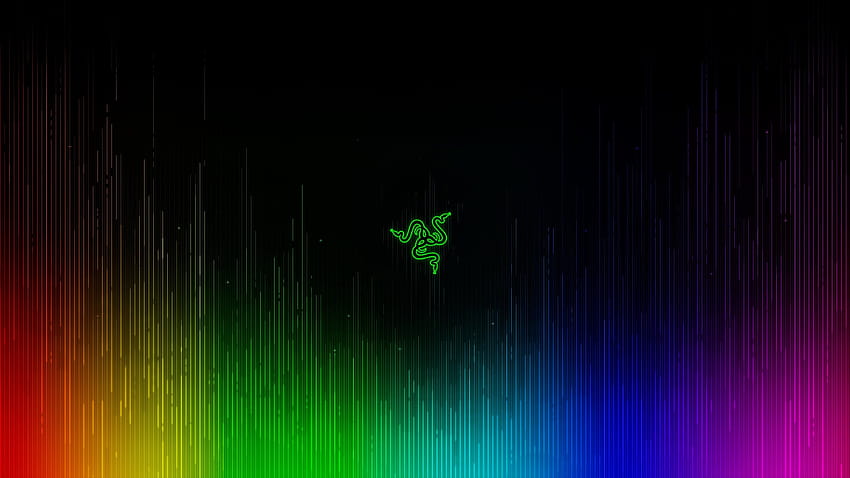 Download Rainbow Colored Mouse 1366x768 Minimalist Wallpaper