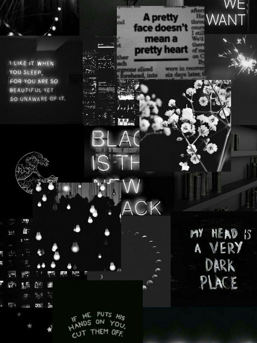 Black aesthetic Loveee in 2019 Black [1080x1920] for your , Mobile & Tablet, cute black aesthetic HD phone wallpaper