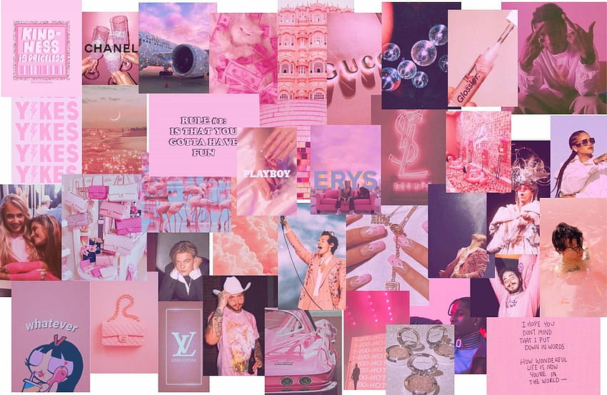 Pink Aesthetic Collage Collage Pink Hd Wallpaper Pxfuel 4457