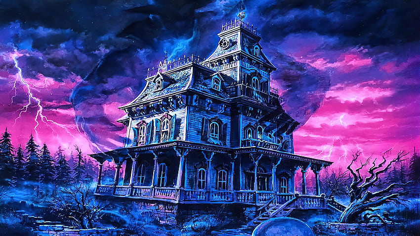 Haunted Mansion, Hintergründe, das Spukhaus HD-Hintergrundbild