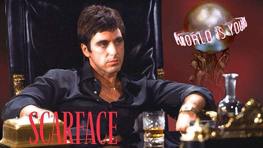 Scarface Tony montana 2 by EJLightning007arts, Scarface the world is yours 高画質の壁紙