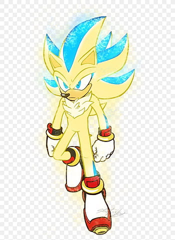 Img] - Super Sonic And Super Shadow, HD Png Download - 541x656