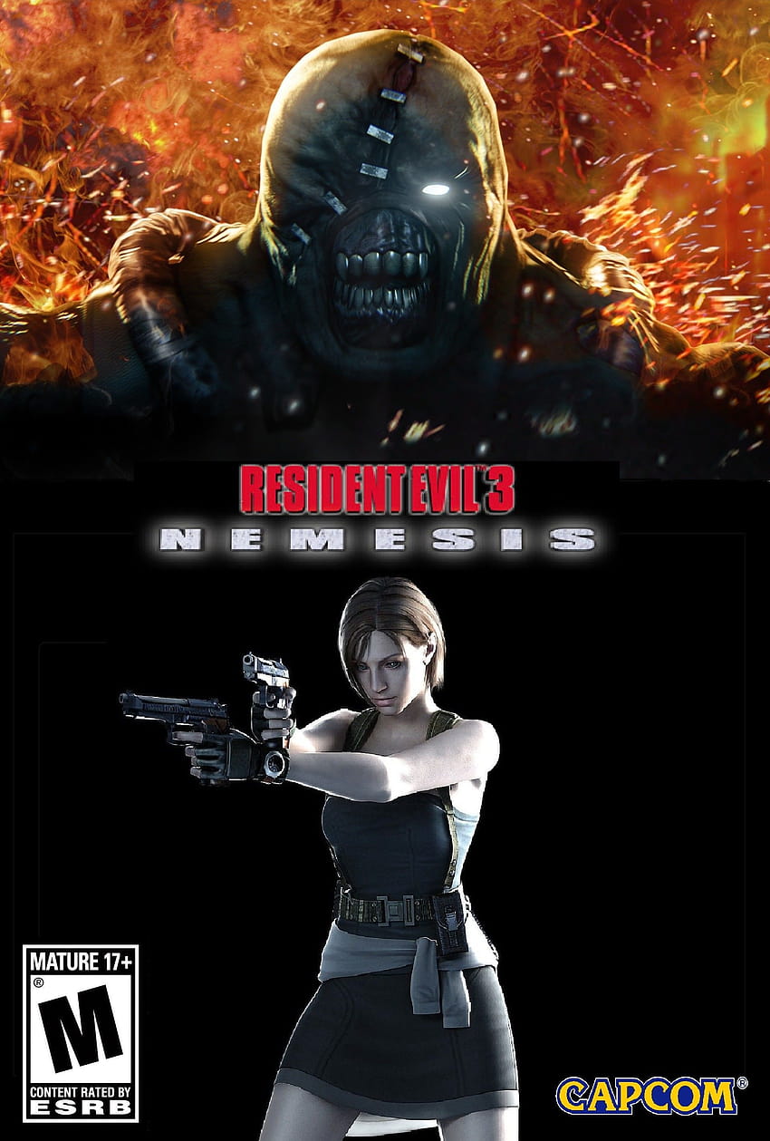 1920x2844 ... Resident Evil 3 Remake Fan Membuat poster oleh Miller, ponsel remake resident evil 3 wallpaper ponsel HD