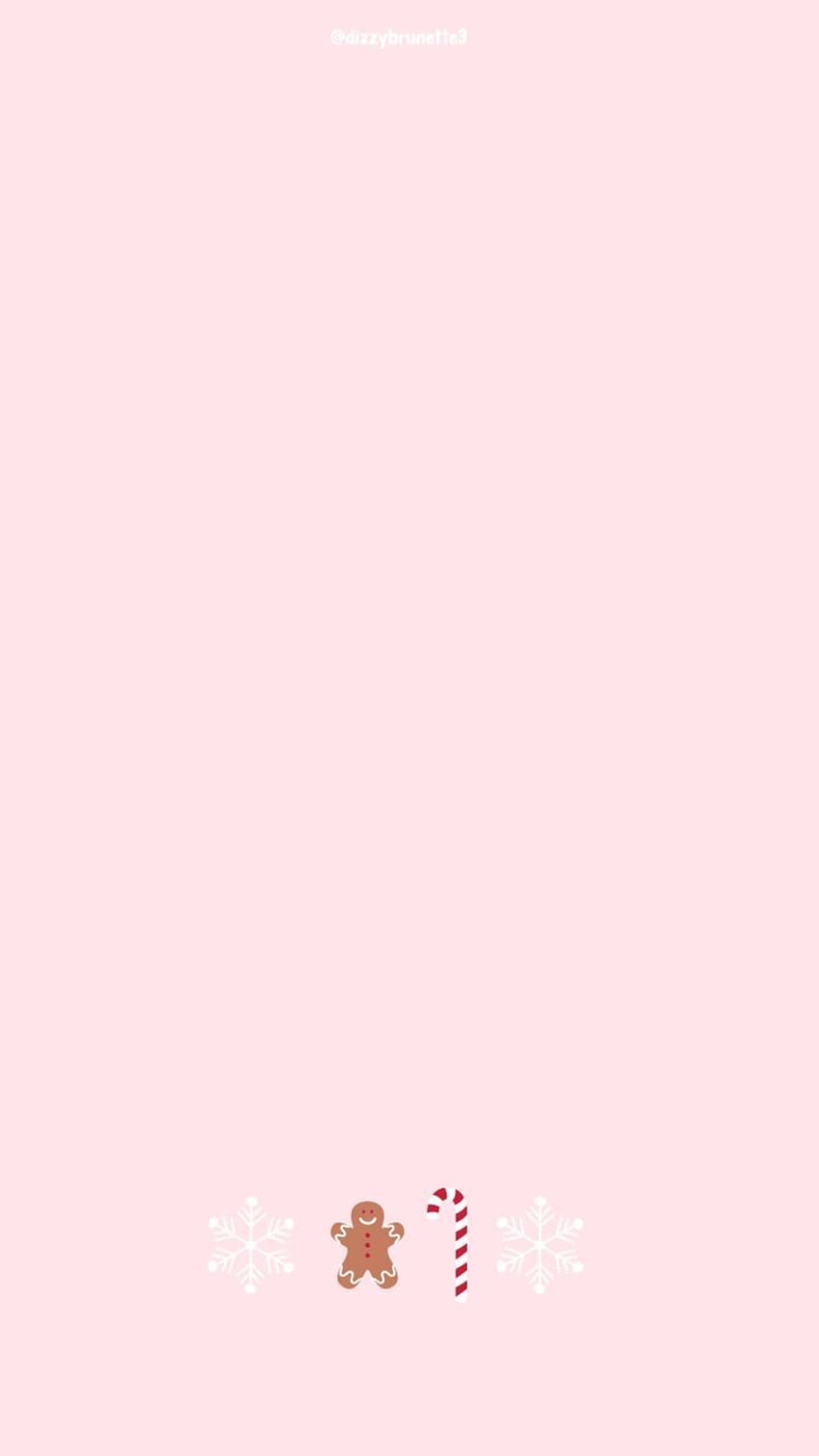Emma Sania on Happy Holidays, aesthetic pink christmas HD phone wallpaper