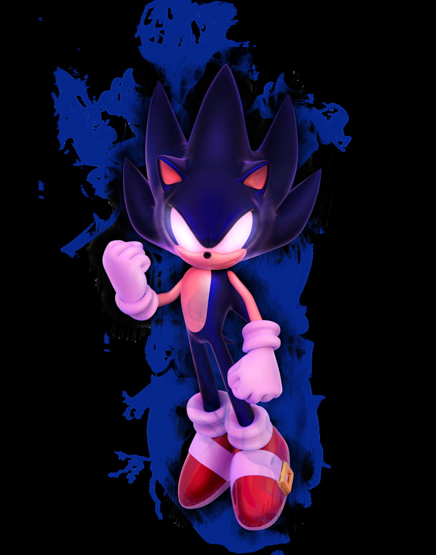 Sonic the Hedgehog, super dunkler Sonic HD-Handy-Hintergrundbild