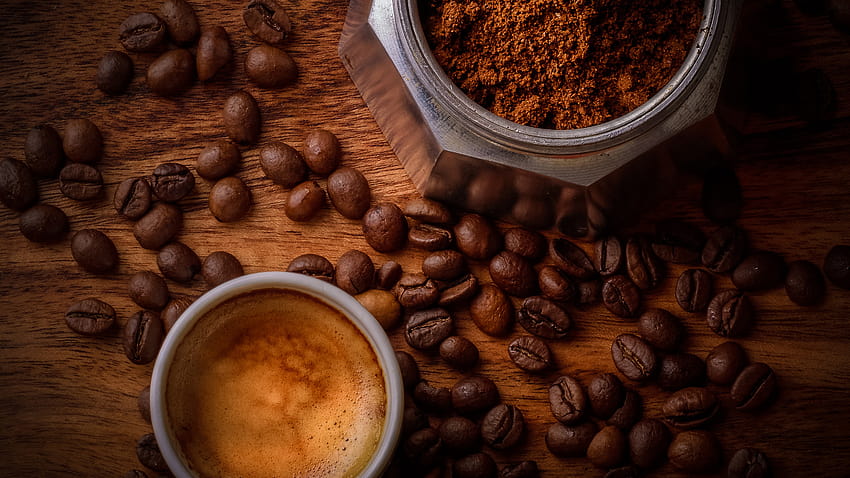 1920x1080 Coffee Beside Coffee Beans Laptop Full , Backgrounds, and, laptop aesthetic coffee HD wallpaper