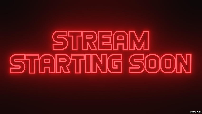 Stream Starting Red, stream will be back soon HD wallpaper