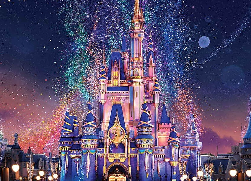 Hari Jadi ke-50 Dunia Walt Disney mampu, wahana disney Wallpaper HD