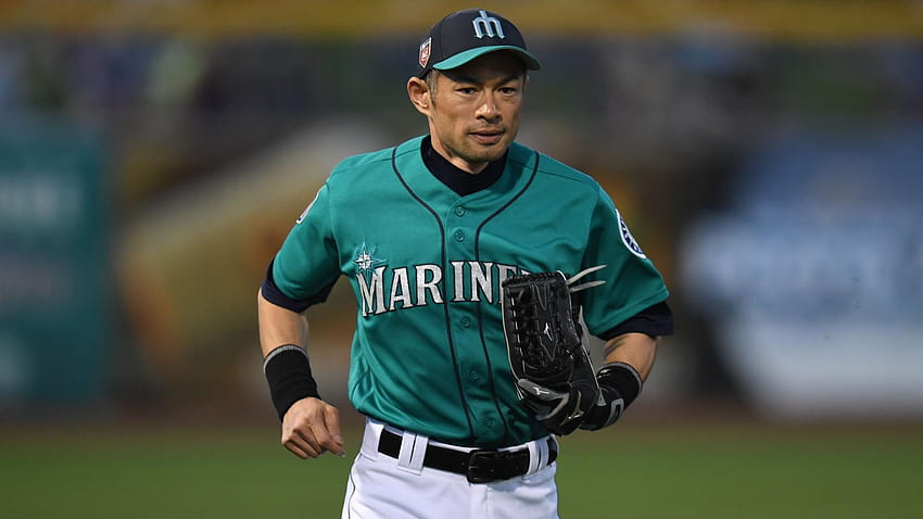 Ansehen: Ichiro bekommt beim Auftakt der Mariners, ichiro suzuki, großen Jubel HD-Hintergrundbild
