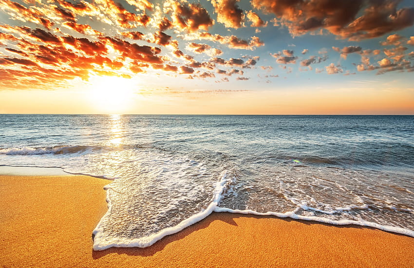 Mar, olor a amor, móvil, playa, colorido, mar, amo la playa fondo de pantalla