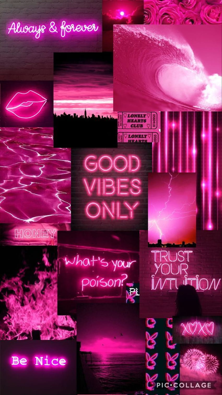 Neon Pink Aesthetic, pink baddie aesthetic HD phone wallpaper | Pxfuel