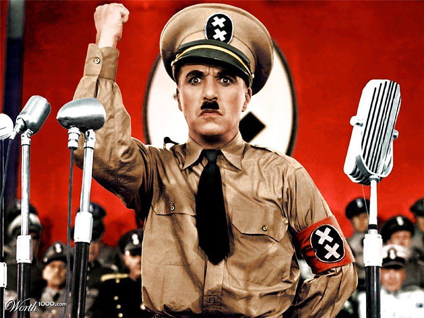 El mejor discurso de Charlie Chaplin, el gran dictador fondo de pantalla