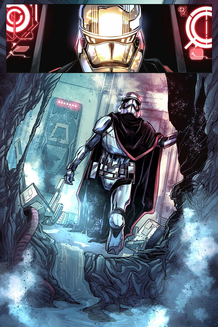 Marvel's Star Wars: Captain Phasma çizgi romanı: İşte ilk, finn vs Captain Phasma HD telefon duvar kağıdı