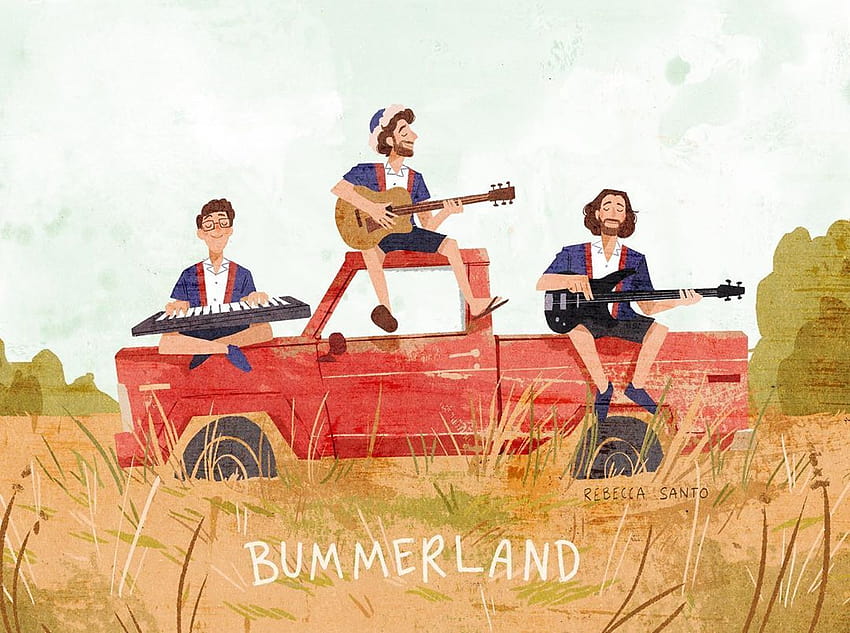 Becca Santo memposting di Instagram: “@ajrbrothers baru-baru ini merilis lagu baru mereka “Bummerland” dan itu benar-benar BOP. Saya telah menjadi penggemar…” …, ajr bummerland Wallpaper HD