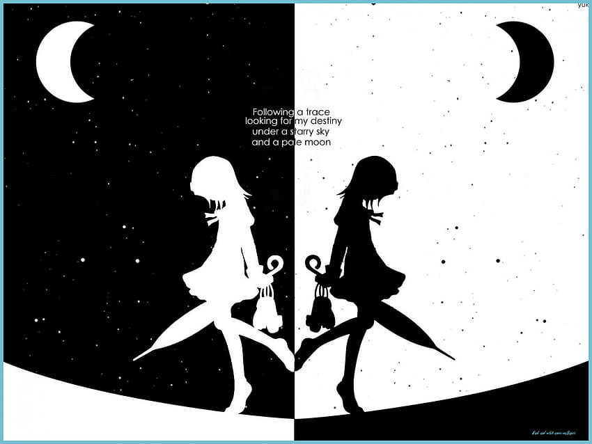10 Top Black And White Anime Backgrounds FULL 10p For PC, aesthetic anime dark HD wallpaper
