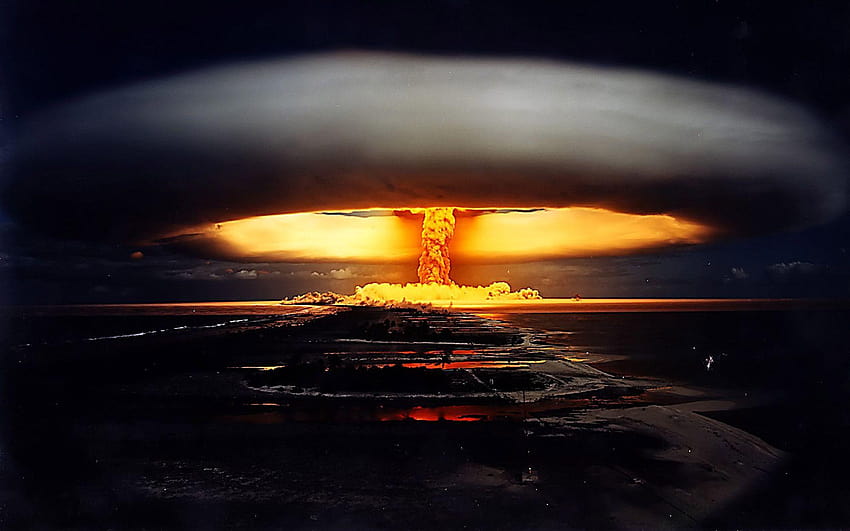 Nuclear Blast Group, nuclear bomb HD wallpaper