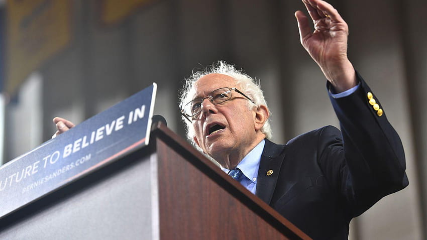 Why I think Bernie Sanders has stayed in the race so long HD wallpaper