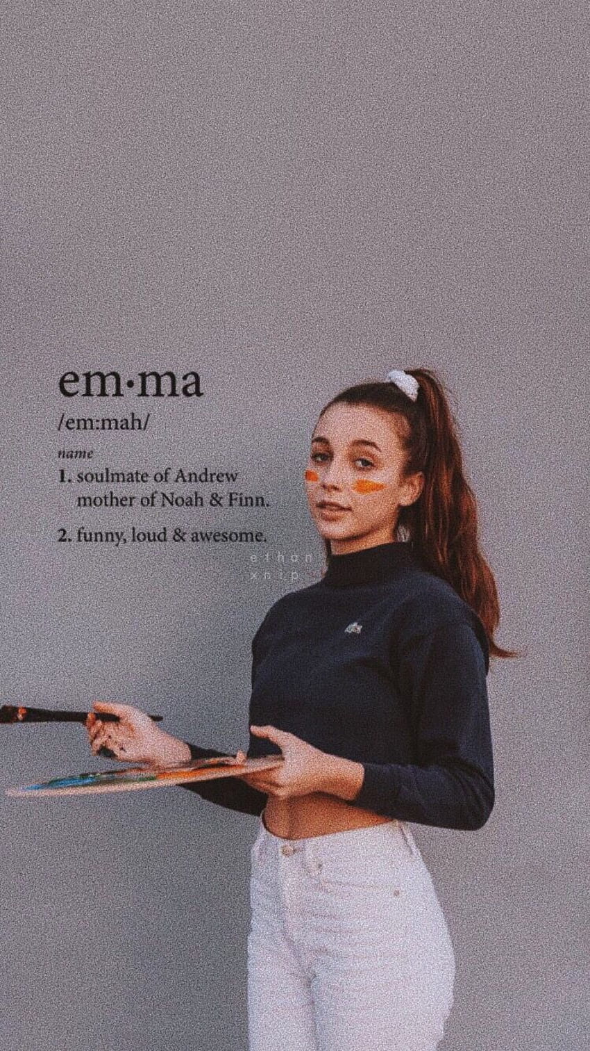 Emma Chamberlain Sperrschirm, Brandy Melville HD-Handy-Hintergrundbild