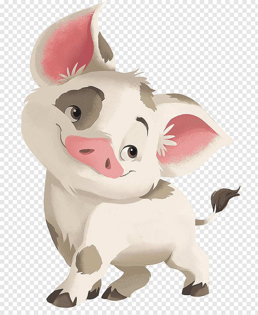 Disney Moana Pig, Schweinchenzeichnungen HD-Handy-Hintergrundbild
