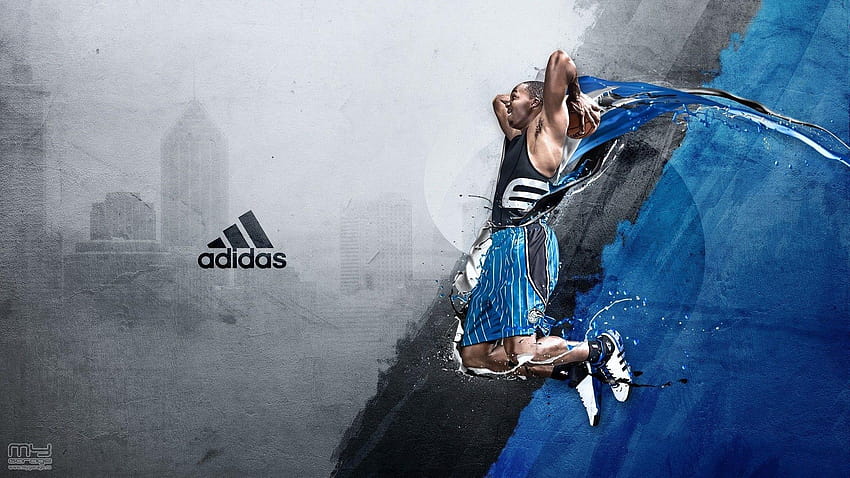 Adidas Blue 1920x1080 Sport HD wallpaper