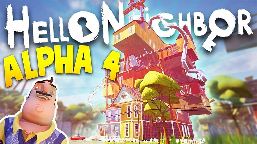 Hello Neighbor Alpha 4 pc game the game is full of, hello neighbor hide and seek HD wallpaper