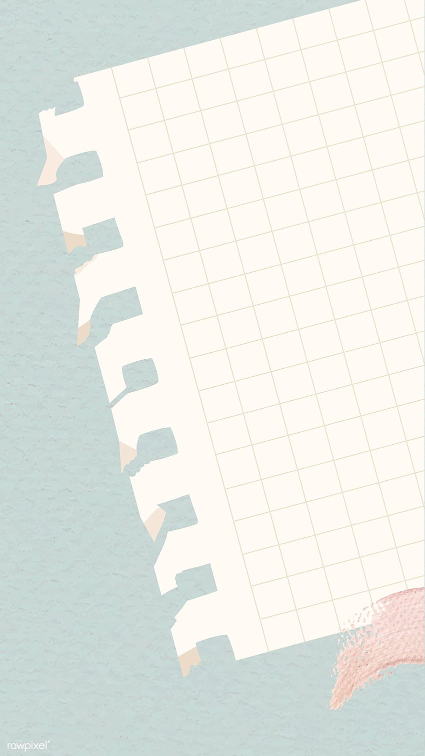 premium illustration of Torn paper note on green, ripped white paper HD phone wallpaper
