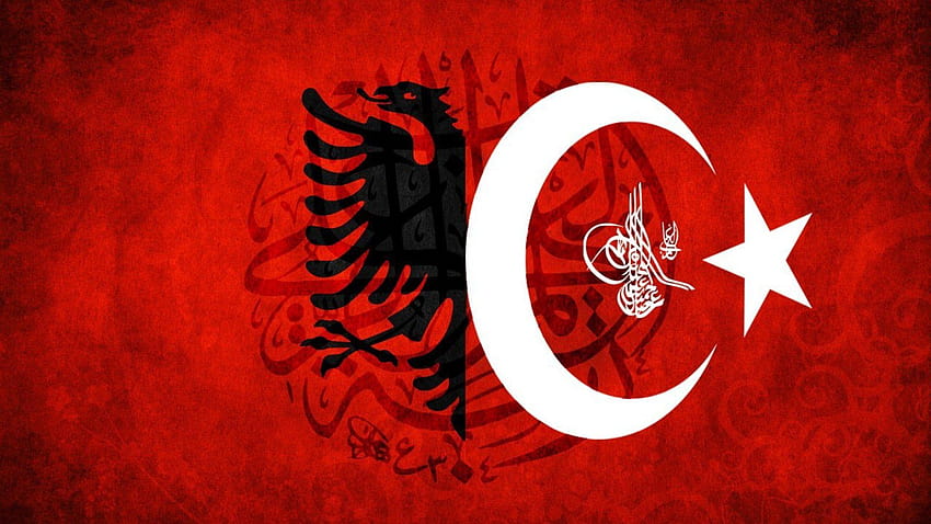 Bruderschaft türkei türkisch islam albânia osmanlÄ ±, albanien flagge papel de parede HD