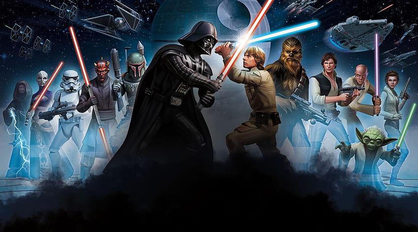Star Wars: Galaxy of Heroes บน PC ด้วย BlueStacks สตาร์ วอร์ส ฮีโร่ วอลล์เปเปอร์ HD
