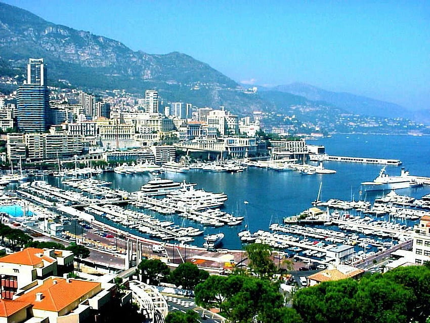 Monaco Harbour Port Hercule Superyachts News Luxury, monte carlo harbour monaco ultra HD wallpaper