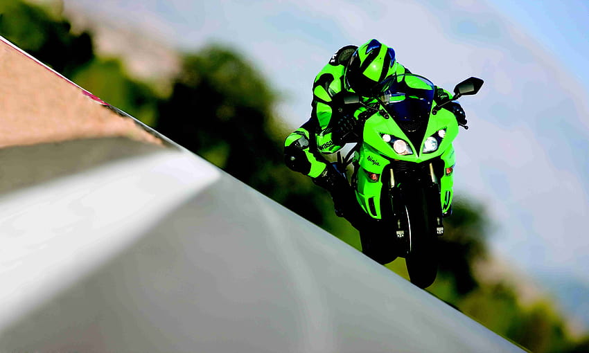 Kawasaki ninja 1000 green HD wallpaper | Pxfuel